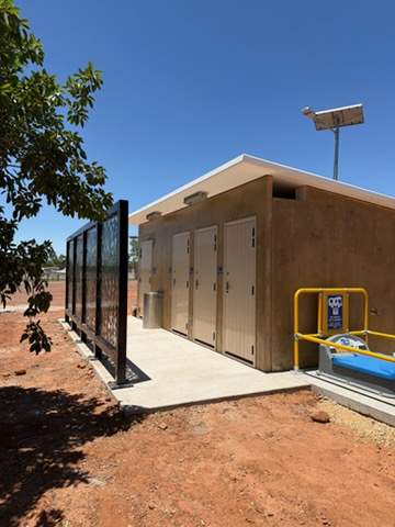 Borroloola Airport Toilet Block