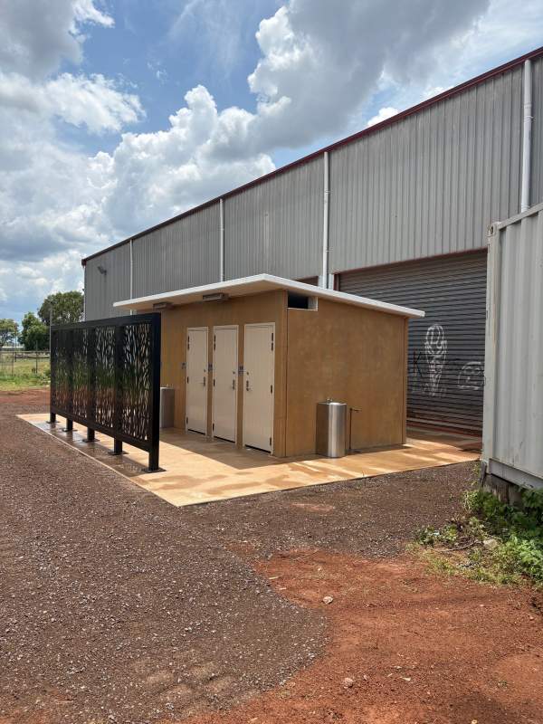 Ngukurr Sport and Recreation Centre Toilet Block Complete 1