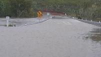 Flooded bridge in Roper Gulf region